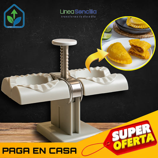 Máquina Manual para Empanadas - ¡Dobla, Sella y Listo en Segundos!™