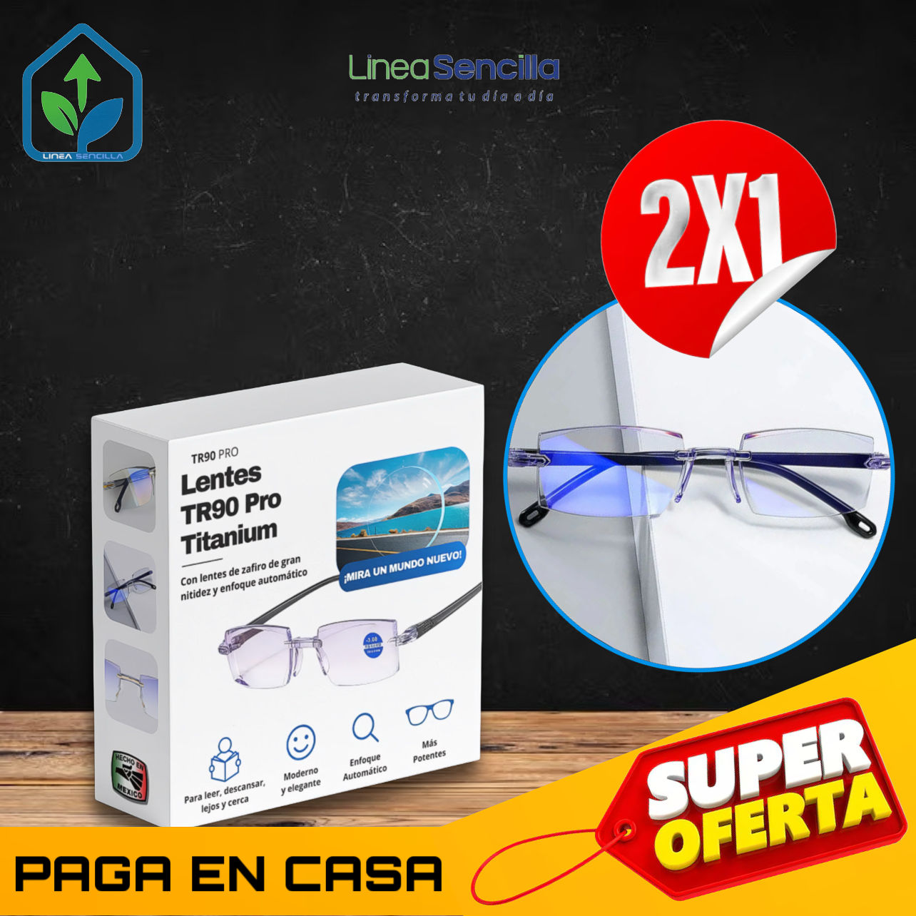 Gafas Multifocales TR90 - Las Originales