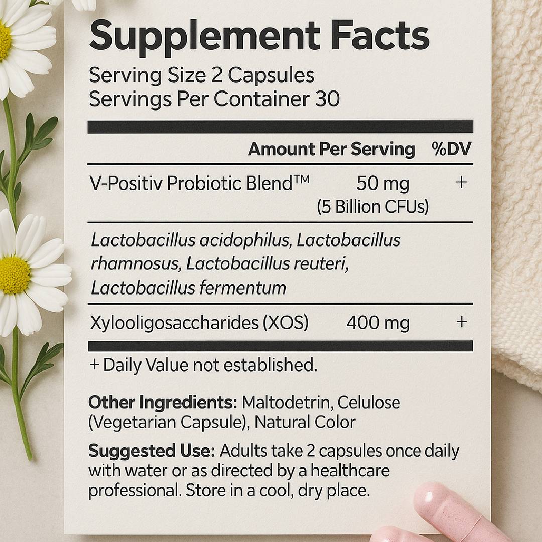 URO Vaginal Probiotic 60 caps • Synbiotic, pH & flora balance, vegano